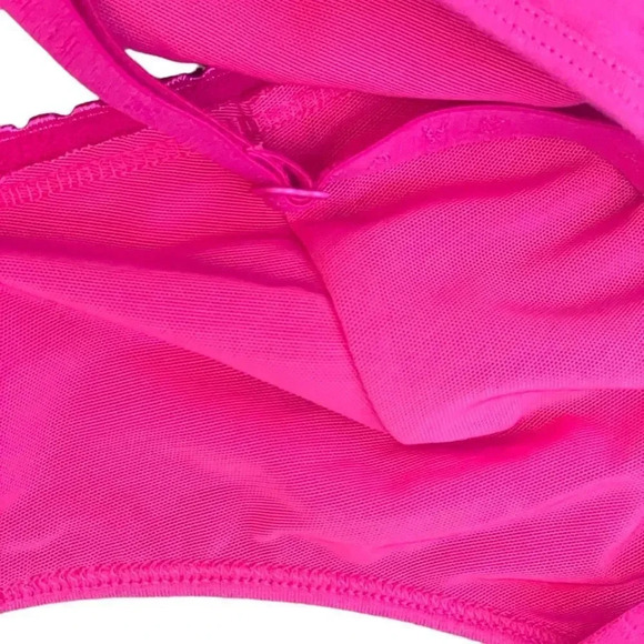 SAVAGE X FENTY COTTON JERSEY BRALETTE PINK SIZE SMALL - Picture 11 of 15